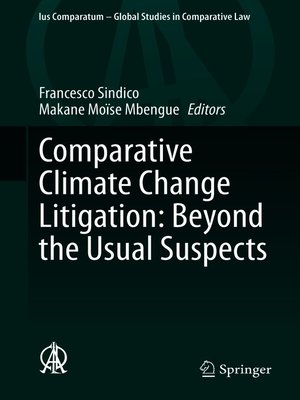 cover image of Comparative Climate Change Litigation